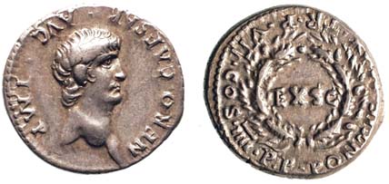 Nero, 54-68 A.D. early portrait type