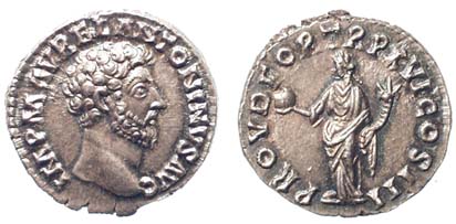 Marcus Aurelius, 161-180 A.D.  162 issue
