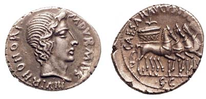 Augustus, 27 B.C.-14 A.D. ex: H.P. Hall