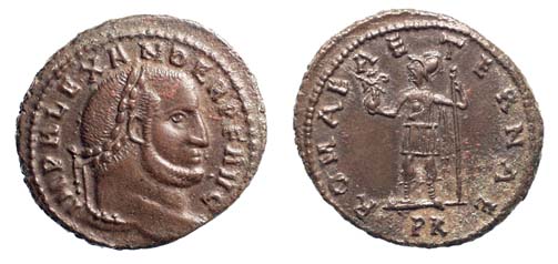 Alexander the Tyrant, 308-310 A.D.  RR