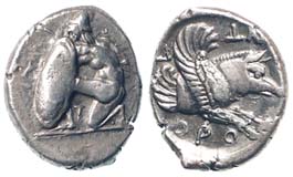 Mysian Satraps, Orontes, 357-352 B.C.