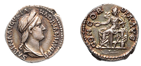 Sabina, 117-138 A.D.