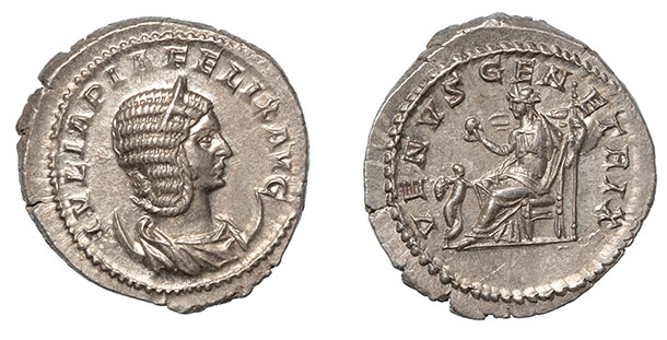 Julia Domna under Caracalla, 211-217 A.D. 