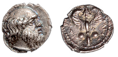 Sicily, Katane, pedigreed litra