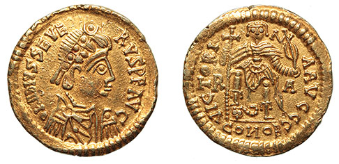 Visigoths, in the name of Libius Severus