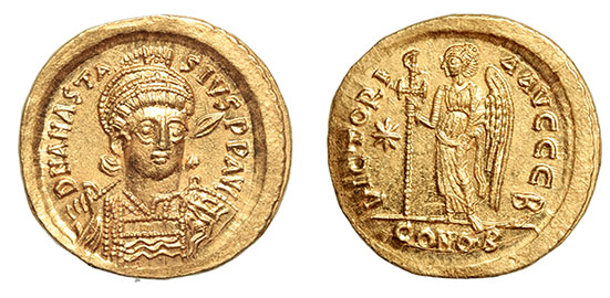 Anastasius, 491-518 A.D.