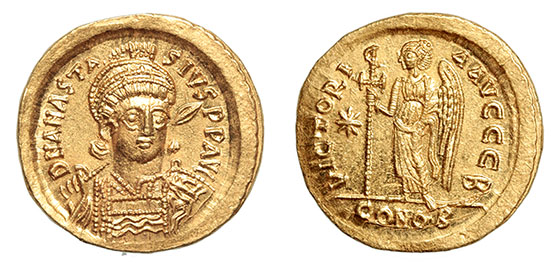 Anastasius, 491-518 A.D.