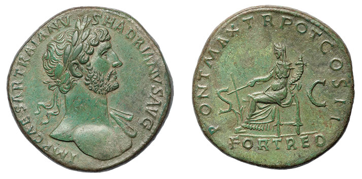 Hadrian, 117-138 A.D.
