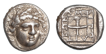 Macedon, Amphipolis, pedigreed