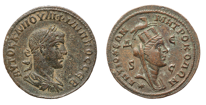 Roman Syria, Antioch, Philip II, 247-249 pedigreed