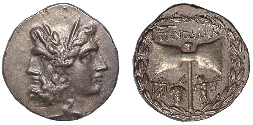 Troad Islands, Tenedos, Tetradrachm, pedigreed