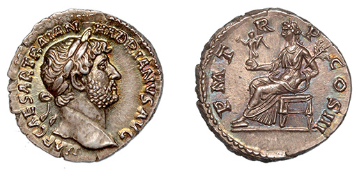 Hadrian, 117-138 A.D.