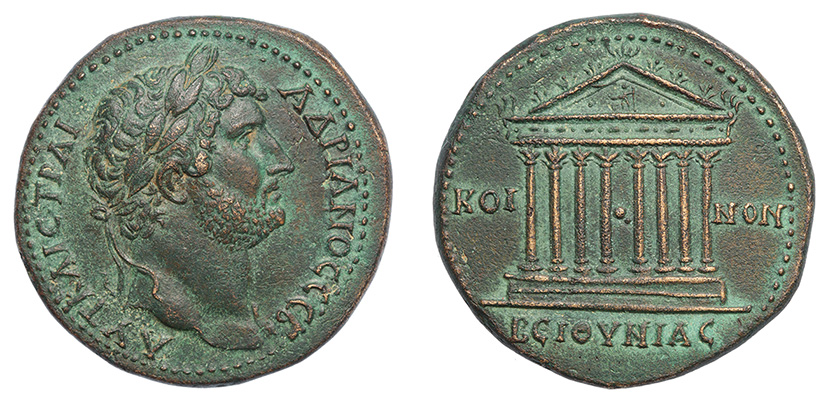 Koinon of Bithynia, Hadrian, 117-138 A.D.