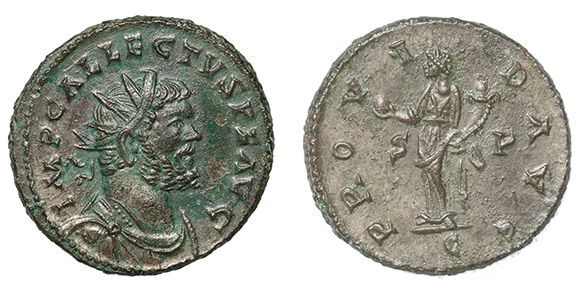 Allectus, 293-296 A.D.  