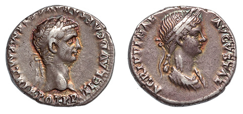 Claudius/Agrippina, ex: Knobloch collection