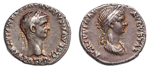 Claudius/Agrippina, ex: Knobloch collection