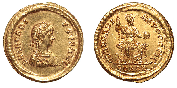Arcadius, 383-408 A.D.