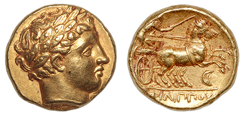 Macedonian Kings, Philip II, 359-336 B.C.