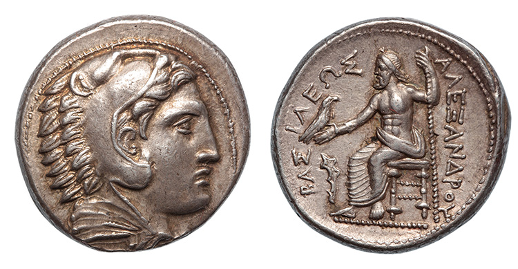 Macedonian Kings, Alexander III, 336-323 B.C.