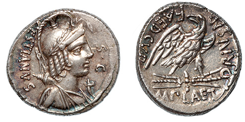 M. Plaetorius Cestianus, c.57 B.C.