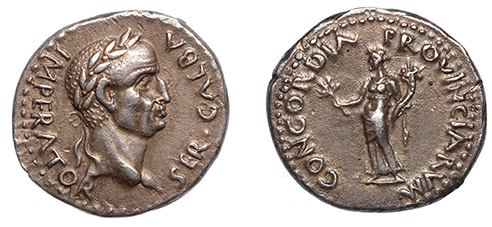 Galba, 68-69 A.D. ex: Hess, 1913