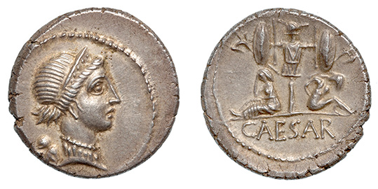 Julius Caesar, c.46-45 B.C.