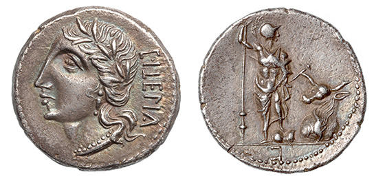 Social War, Marsic Confederation, c.89 B.C.