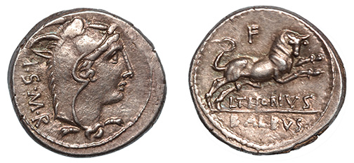 L. Thorius Balbus,  105 B.C.