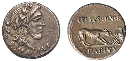 L. Papius Celsus, c.45 B.C.