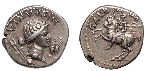 Galba, 68-69 A.D. ex: Schulman