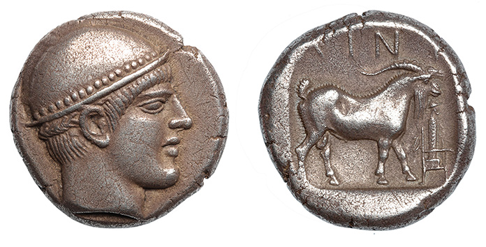 Thrace, Ainos, ex: Imhoof-Blumer, 1909 ex al.