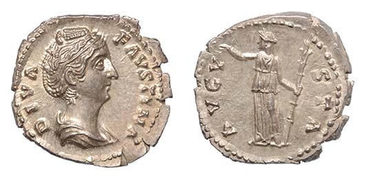 Diva Faustina I, c.141 A.D.