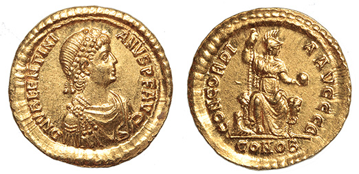 Valentinian II, 375-395 A.D.