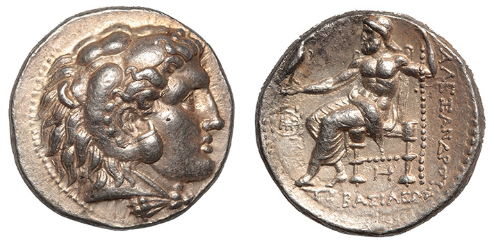 Macedonian Kings, Alexander III, 336-323 B.C.