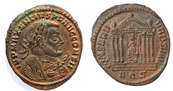 Maxentius, 306-312 A.D.
