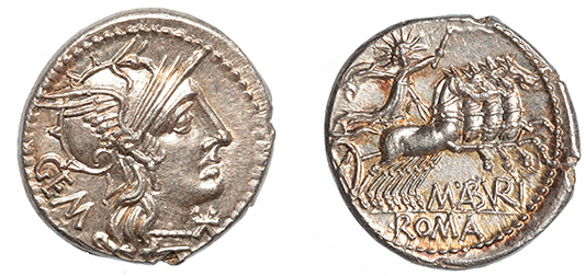 M. Aburius Geminus, 132 B.C.