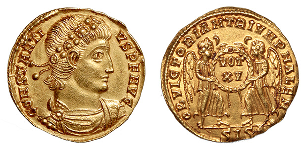 Constantius II, Semissis, ex: Biaggi, Mazzini,