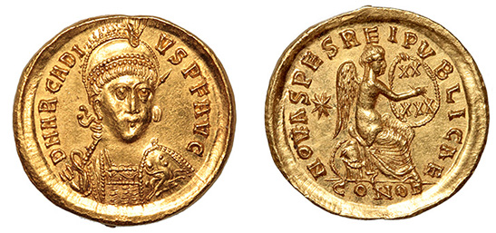 Arcadius, 383-408 A.D.