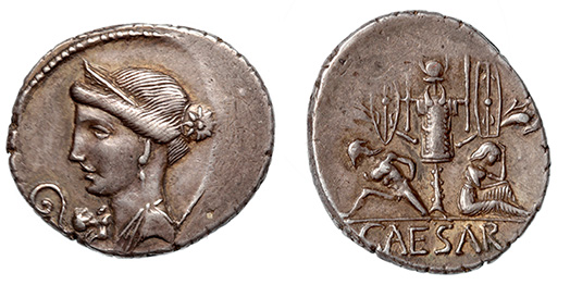 Julius Caesar, c.46-45 B.C. 