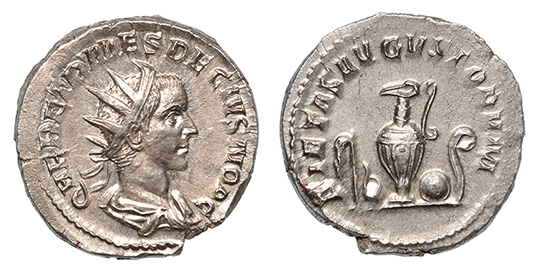 Herennius Etruscus, as Caesar, 249-251 A.D.