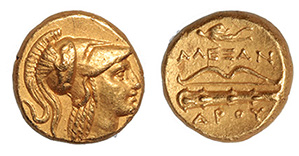 Alexander III, 336-323 B.C. 1/4 Stater