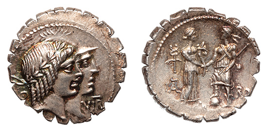 Q. Fufius Calenus, and Mucius Cordus, 70 B.C.