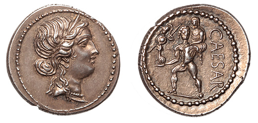 Julius Caesar, 48-47 B.C.