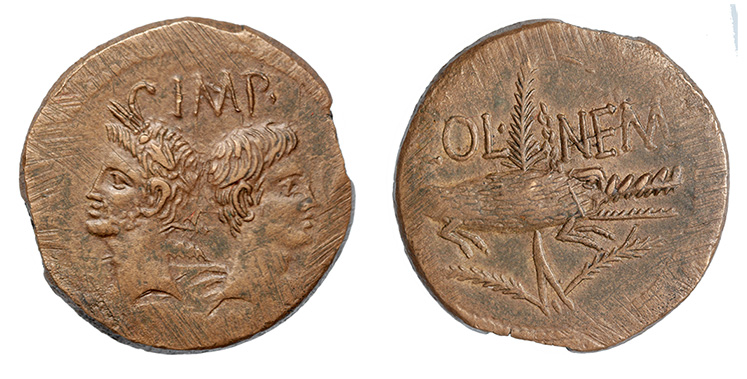 Gaul, Nemausus, Augustus and Agrippa