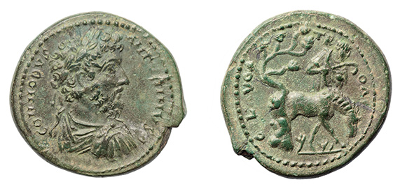 Troas, Alexandria, Commodus, 177-192 A.D.