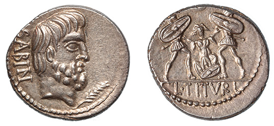 L. Titurius Sabinus, 89 B.C.