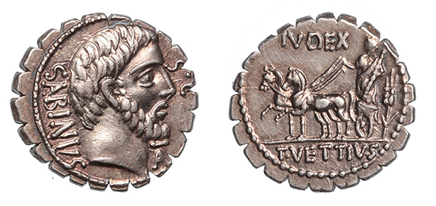 T. Vettius Sabinus, 70 B.C.