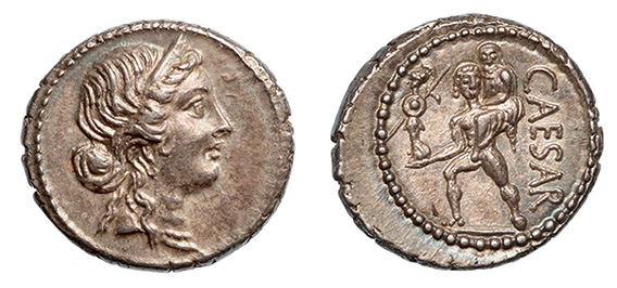 Julius Caesar, 48-47 B.C.