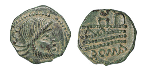 Roman Republican Spanish imitation struck semis