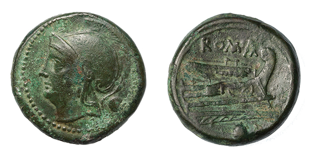 Rome, Anonymous, AE Struck Uncia